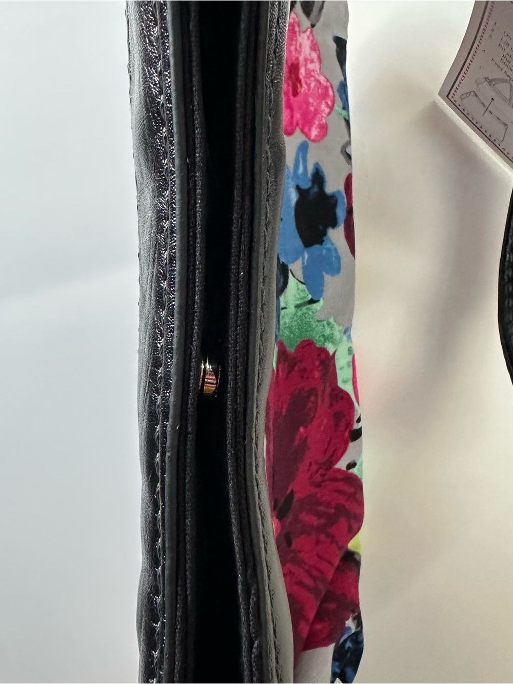 Thirty-One Skirt Purse with Interchangeable Watercolor Floral Skirt - Picture 6 of 8